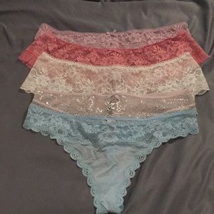 5 Victoria’s Secret Thong Panties